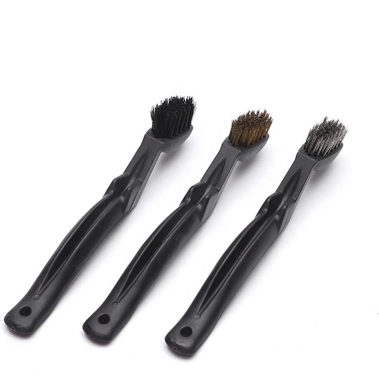 Wire Brush Set Scratch Brush Set for Cleaning Slag Rust and Dust Curved  Handle – Purposeful Products