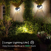 1255 Solar Lights for Garden LED Security Lamp for Home, Outdoors Pathways - 