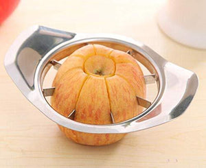 2140 Stainless Steel Apple Cutter Slicer with 8 Blades and Handle - 