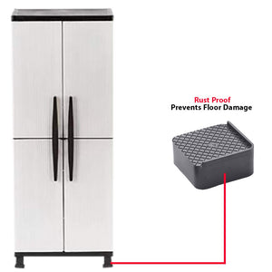 1124 Premium Multipurpose Heavy Duty Cupboard/Refrigerator/Sofa Base Stand - Set of 4 Pcs - 