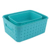 2270 Multipurpose Smart Shelf Basket  Storage Basket (Set 3 Pc) - 