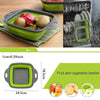 2380 Plastic Folding Basket/Strainer for Kitchen - 