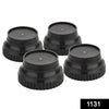 1131 Multi-Purpose 4 Pieces Round Plastic Legs Foot and Stand - 