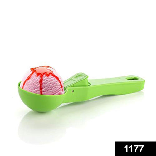 1177 Ice Cream Scoop Smooth and Sturdy (Multicolor) (Loose) - 