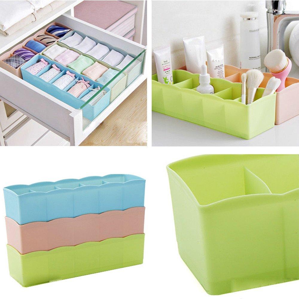 1371 Dividers Tray Organizer Clear Plastic Bead Storage Tray (Multicol –  Purposeful Products