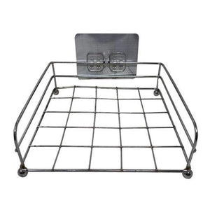 1582 Stainless Steel Wall Mount Set Top Box Stand - 