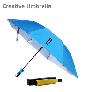 0518 Pocket Folding Wine Bottle Umbrella - 