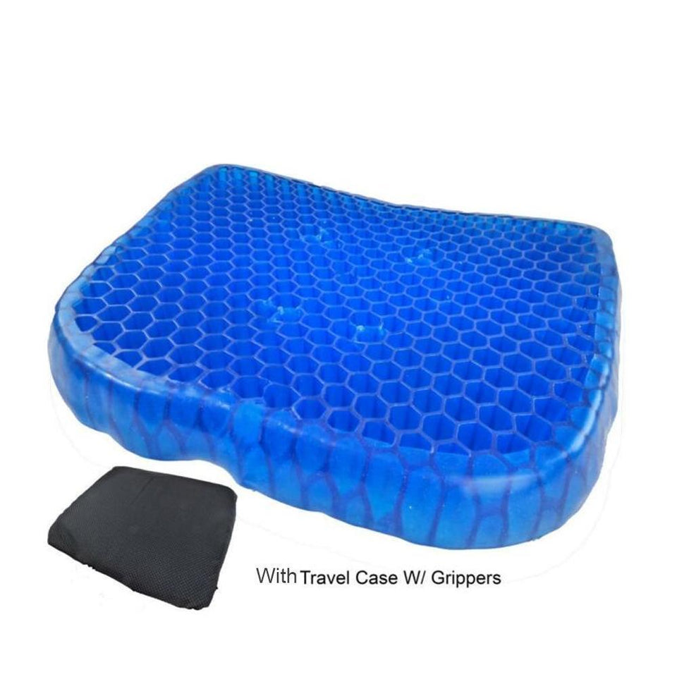 0219 Cushion Seat Flex Pillow, Gel Orthopedic Seat Cushion Pad (Egg Sitter) - 