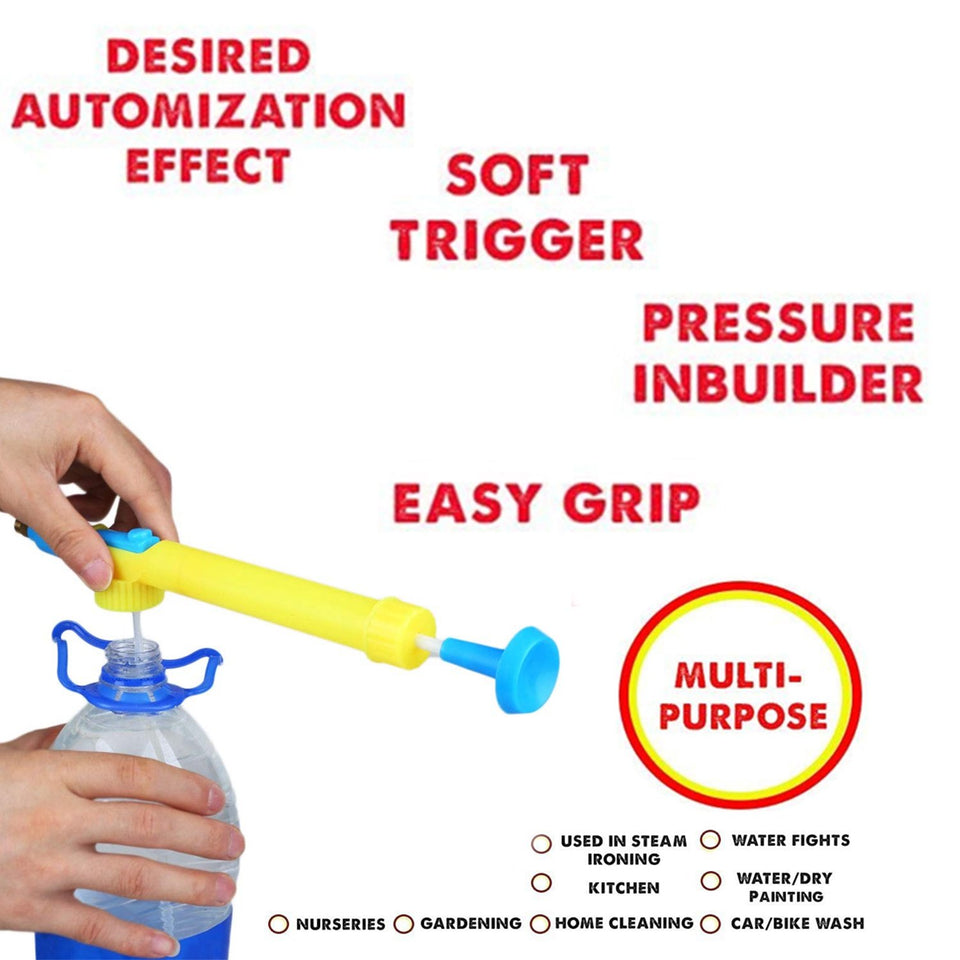 0468 Bottle Sprayer for Plants Garden Pesticide Car Wash with Adjustable Brass Nozzle Sprayer (Handheld Pump) - 