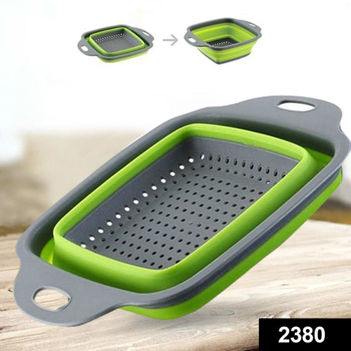 2380 Plastic Folding Basket/Strainer for Kitchen - 