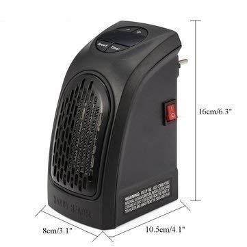 0251 Electric Mini Handy Heater Plug-In Wall (400w) - 