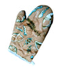 0675 Heat Resistant Non-Slip Oven Mitts/Gloves (1pc) - 