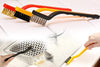 0184 -3 Pc Mini Wire Brush Set (Brass, Nylon, Stainless Steel Bristles) - 