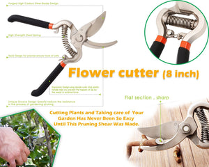 0466 Garden Shears Pruners Scissor (8 inch) - 
