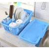 0607 Plastic Sink Dish Drainer Drying Rack - 