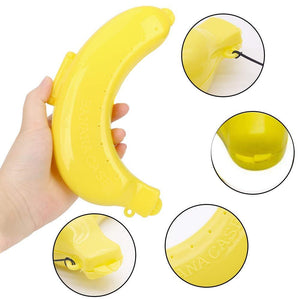 0123 Banana Case Lunch Box Yellow - 