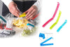 0105 Plastic Snack Bag Clip Sealer Set (18 Pcs, Multicolour) - 