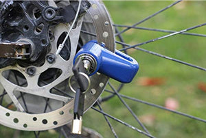 1514 Wheel Padlock Disc Lock Security for Motorcycles Scooters Bikes - 