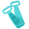 1302 Silicone Body Back Scrubber Double Side Bathing Brush for Skin Deep Cleaning - 