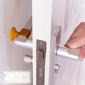 1442 Door Stopper Mini Anti-Collision Silicone Door Handle Crash Pad - 