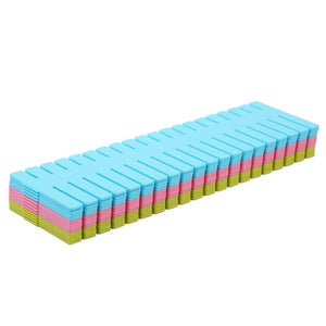 1164 Plastic Grid Drawer Divider Household Storage Strips (Pack of 8) - 