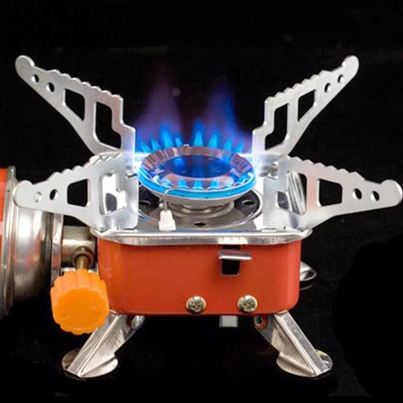 2414 Portable Mini Gas Travelling Stove, Small Gas Stove - 