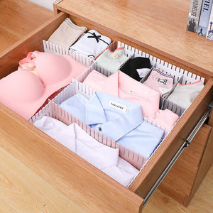 1079 Adjustable Drawer Organizer and Kitchen Board Divider - 