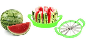 0848 Premium Watermelon Slicer/Cutter with Large Stainless Steel Blades - 