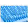 1302 Silicone Body Back Scrubber Double Side Bathing Brush for Skin Deep Cleaning - 