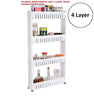 2120 Multipurpose 4 Layer Space Saving Storage Organizer Rack Shelf - 