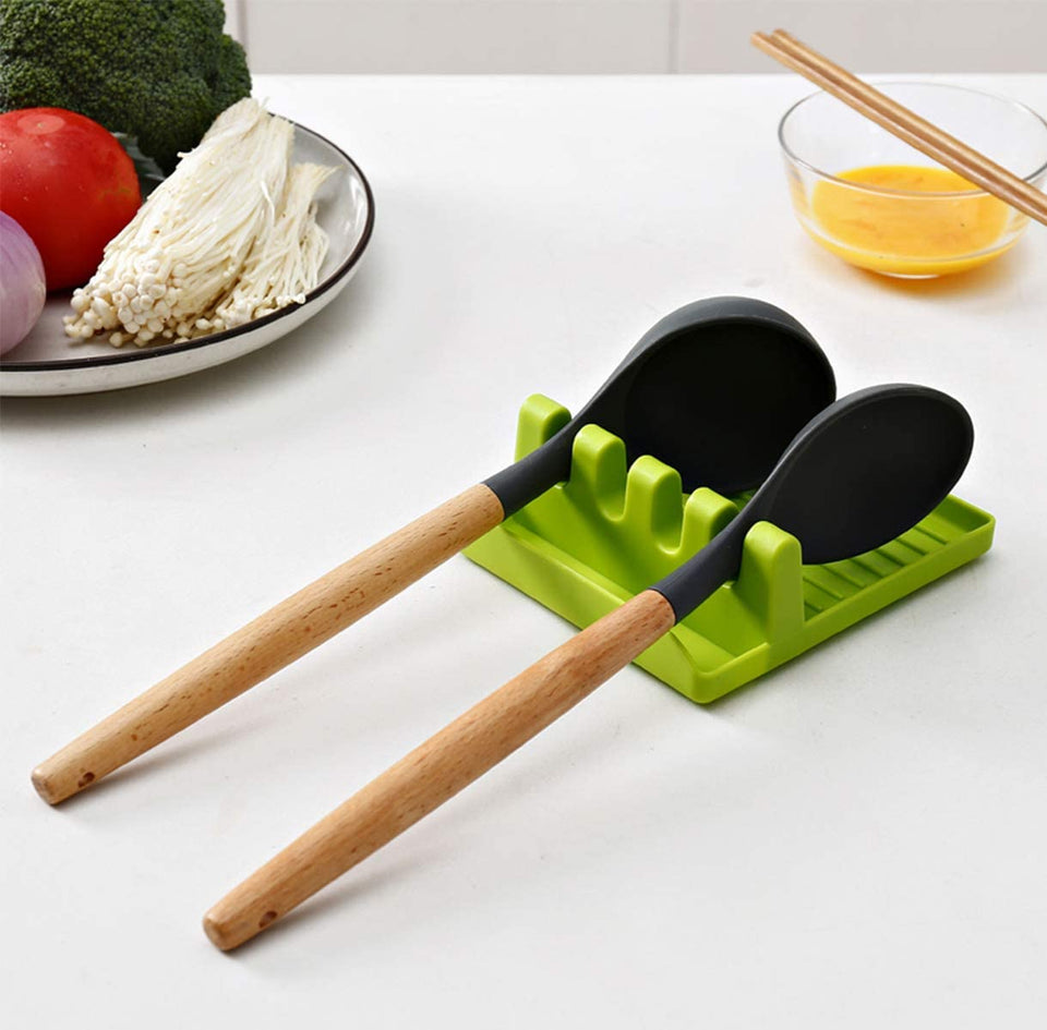 2121 Multi-Functional Spatula Holder/Rest for Kitchen Utensils - 