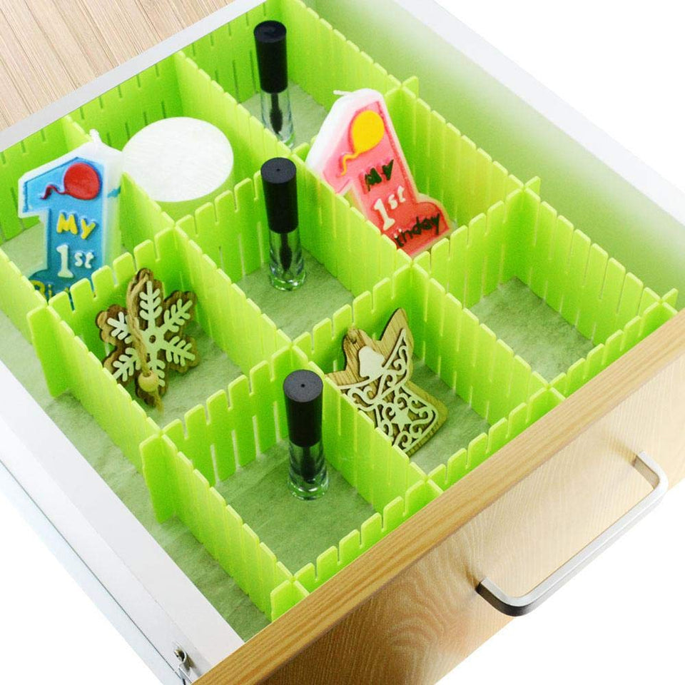 1079 Adjustable Drawer Organizer and Kitchen Board Divider - 