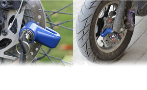 1514 Wheel Padlock Disc Lock Security for Motorcycles Scooters Bikes - 