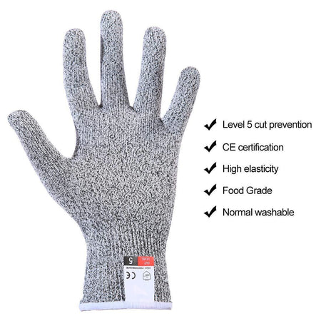 0715 Level 5 Protection Cut Resistant Gloves (1 pair) - 