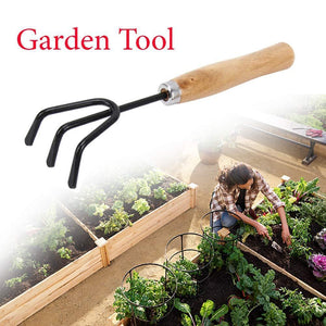 1571 Gardening Tools Seed Handheld Shovel Rake Spade Trowel with Pruning Shear - 