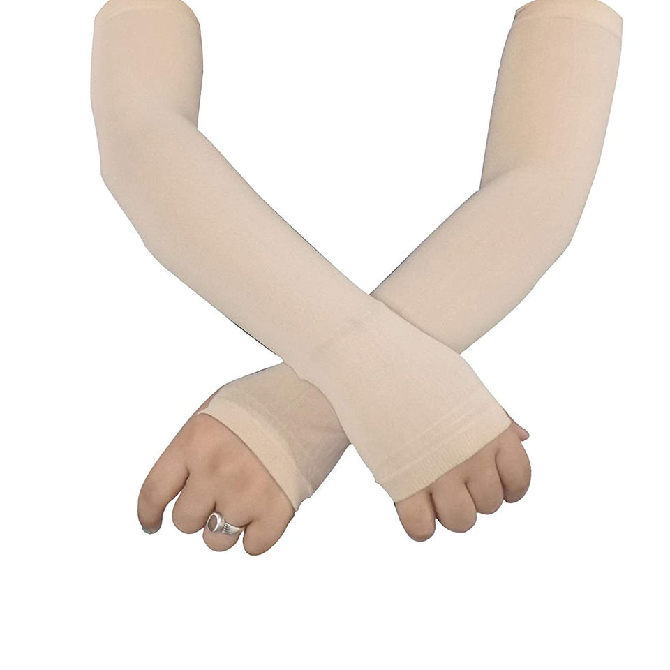 1433 Unisex Men or Women Fieldway Arm Sleeves Gym Sports Gloves for Sun Burn - 