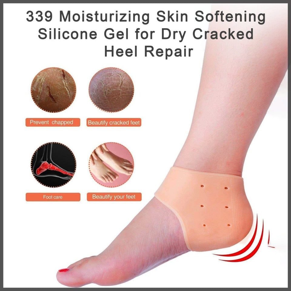 0339 Moisturizing Skin Softening Silicone Gel for Dry Cracked Heel Repair - 