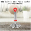 0586 Stainless Steel Potato Masher, PauBhaji Masher - 