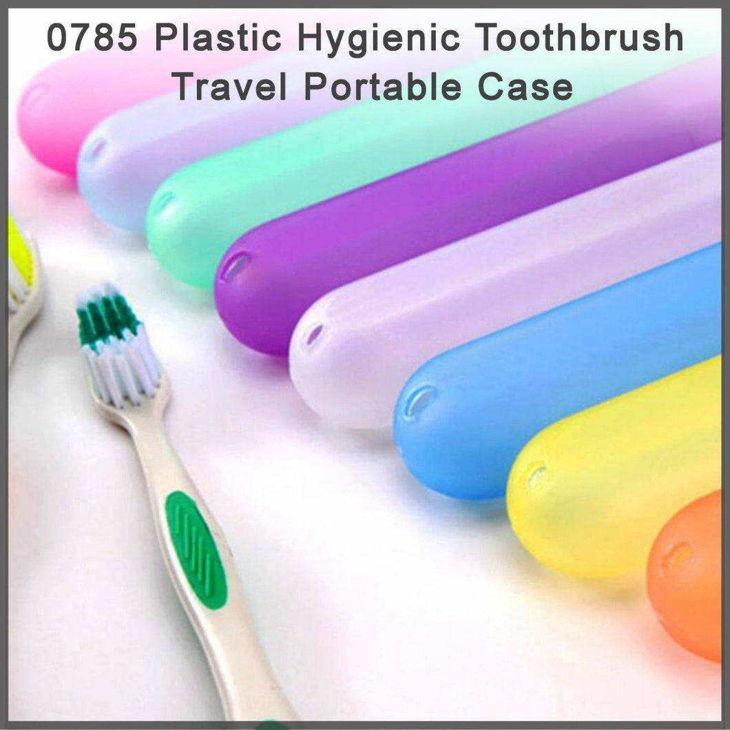 0785 Plastic Hygienic Toothbrush Travel Portable Case - 