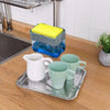 1264 2-in-1 Liquid Soap Dispenser on Countertop with Sponge Holder - 