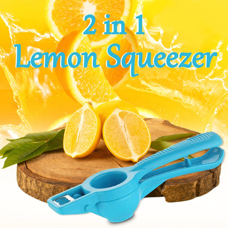 2405 2 in 1 Plastic Lemon Squeezer - 