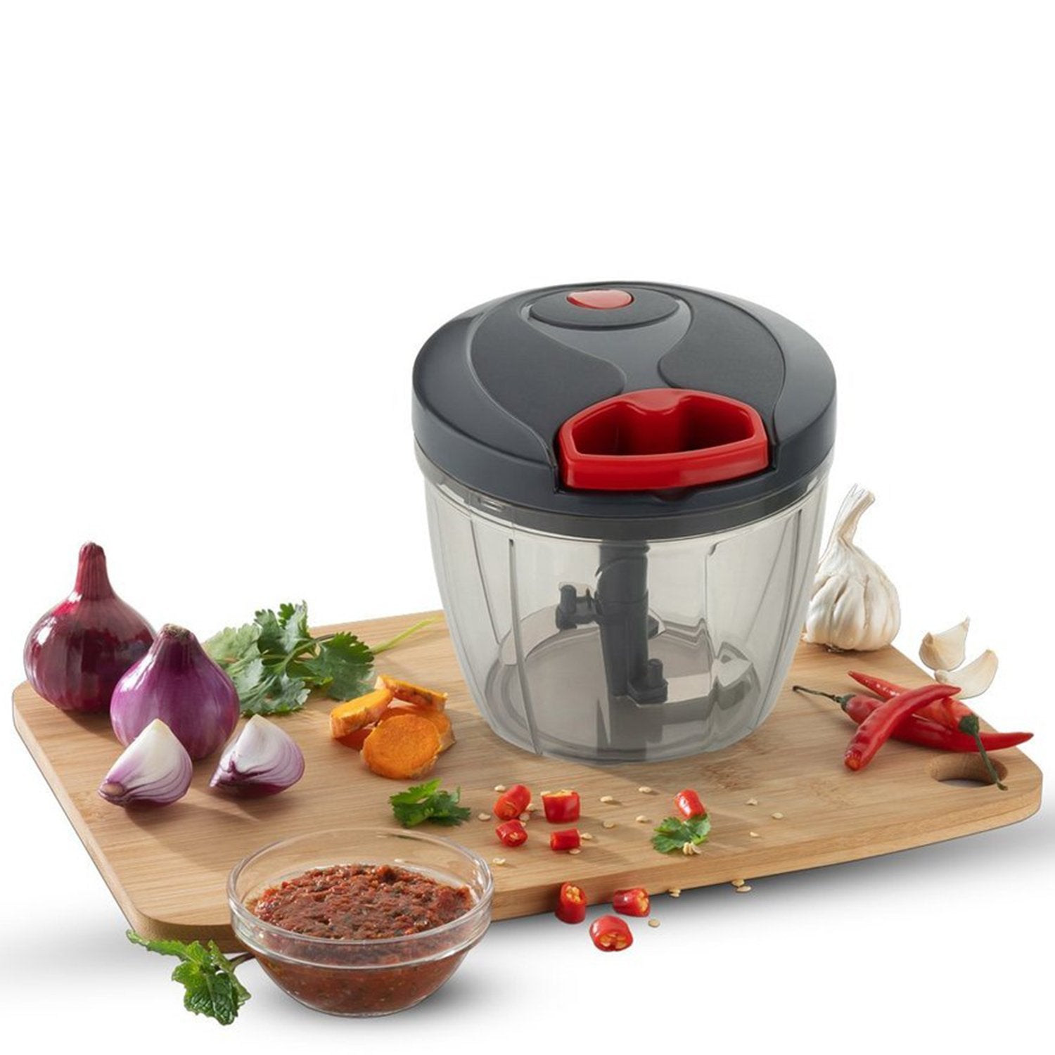 Vegetable Chopper - Manual Food Chopper, Compact & Powerful Hand Held Vegetable  Chopper to Chop Fruits and Vegetables Manufacturer from Rajkot