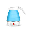 2137 Silicone Foldable Collapsible Electric Water Kettle Camping  Boiler - 